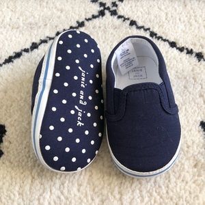 Janie & Jack Crib Shoes, 12-18M
